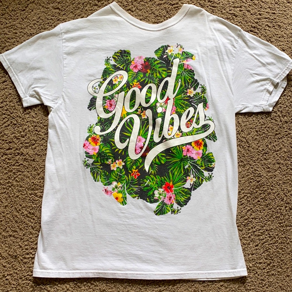 Good vibes oversized t shirt